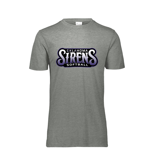 [FTSCUBGY-YS-LOGO1] Decker Youth Tri-Blend T-Shirt - Short Sleeve (Youth S, Gray, Logo 1)