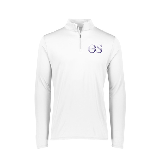 [FTLQFLWH-FAXS-LOGO2] Decker Women's Flex-Lite 1/4 Zip Shirt (Female Adult XS, White, Logo 2)