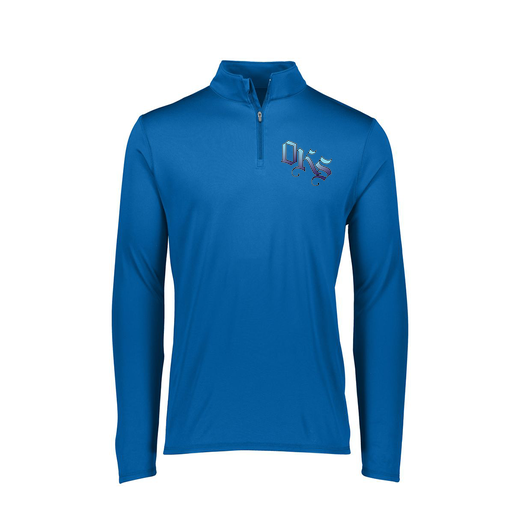 [FTLQFLRY-FAXS-LOGO3] Decker Women's Flex-Lite 1/4 Zip Shirt (Female Adult XS, Royal, Logo 3)