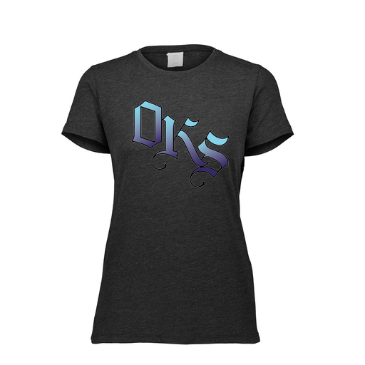 [FTSCUBBK-FAXS-LOGO3] Decker Women's Tri-Blend T-Shirt - Short Sleeve (Female Adult XS, Black, Logo 3)