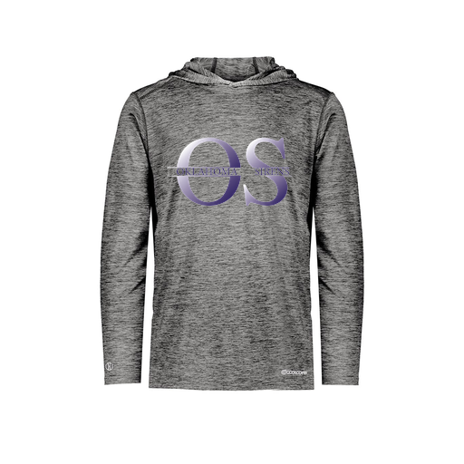 [FOLHCGBK-AS-LOGO2] Decker Men's Charge Hoodie (Adult S, Black, Logo 2)