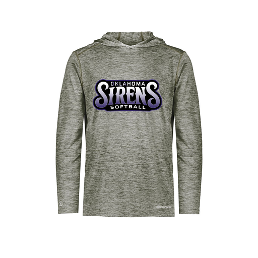 [FOLHCGGY-AS-LOGO1] Decker Men's Charge Hoodie (Adult S, Gray, Logo 1)