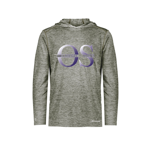 [FOLHCGGY-AS-LOGO2] Decker Men's Charge Hoodie (Adult S, Gray, Logo 2)