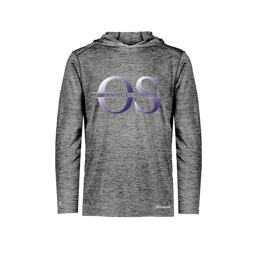 [FOLHCGBK-YS-LOGO2] Decker Youth Charge Hoodie (Youth S, Black, Logo 2)