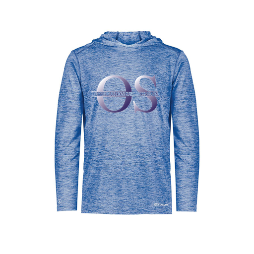 [FOLHCGRY-YS-LOGO2] Decker Youth Charge Hoodie (Youth S, Royal, Logo 2)