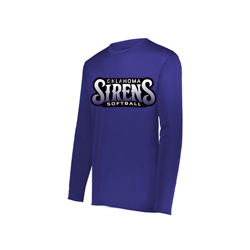 [222822.747.XS-LOGO1] Men's LS Smooth Sport Shirt (Adult XS, Purple, Logo 1)